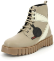Kickers Fabulous, Boots Femme, Beige