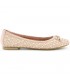 Kickers Batika rose blanc tresse