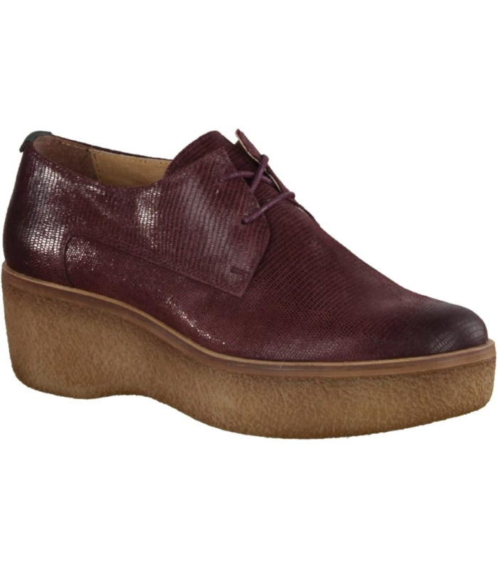 Kickers Femme PLUMMY Derbys, Rouge