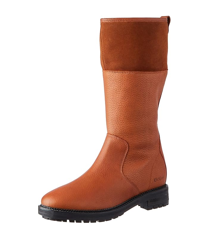 KICKERS Femme WATHIGH Botte Tendance, Camel