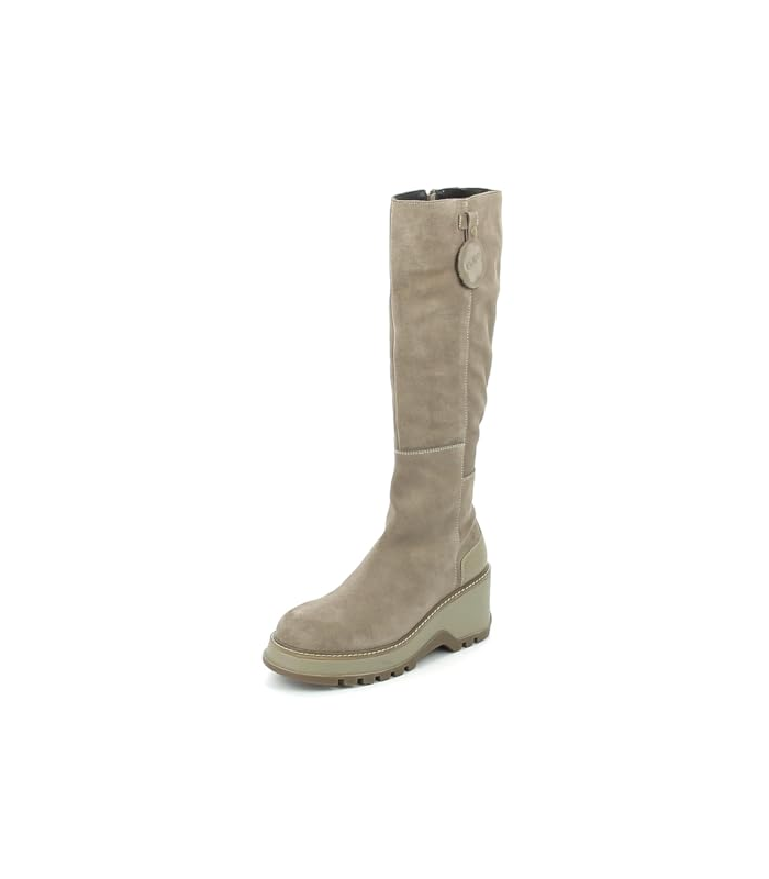 Kickers Walkside, Bottes Femme, Argent, 41