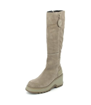 Kickers Walkside, Bottes Femme, Argent, 41
