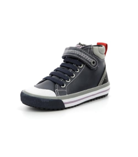 Geckira Hi, Sneakers Hautes Fille, Marine, 33