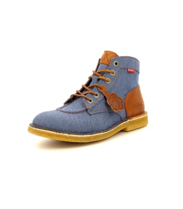 Kickers Legend, Bottillons Mixte, Bleu, 45