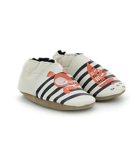 Robeez Bear Sailor, Chaussons Garçon, Beige Clair, 17/18 - Livraison G