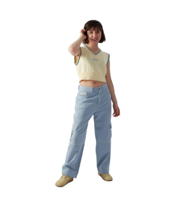 Kickers Knit Tank Top, Débardeur Femme, Beige Creme, M