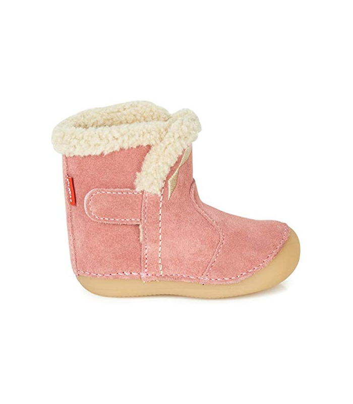 Kickers SOFUR Bottes Filles Rose - 18 - Bottes Ville