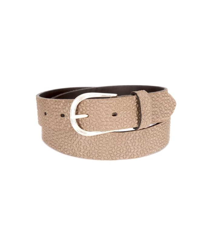 Tamaris Leather Belt W90 Beige
