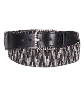 Tamaris Leather Belt W90 Black - Livraison Gratuite