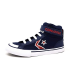 Converse Pro Blaze Strap Kids - Hi - ObsidianUniversity RougeBlanc Canvas