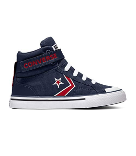 Converse Pro Blaze Strap Kids - Hi - ObsidianUniversity RougeBlanc Can