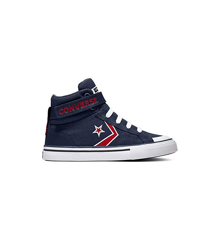 Converse Pro Blaze Strap Kids - Hi - ObsidianUniversity RougeBlanc Canvas