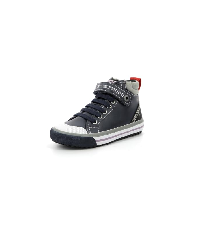 Geckira Hi, Sneakers Hautes Fille, Marine, 33