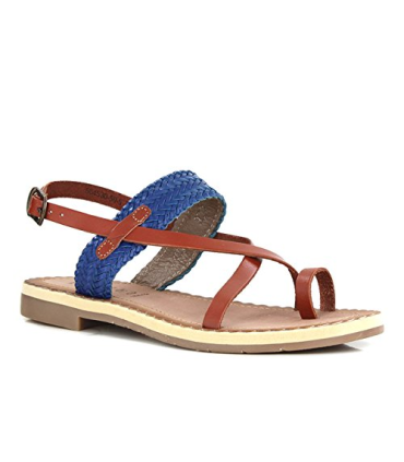Kickers SAFAL - Spartiates - Bleu - Femme - T. 38