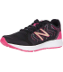 New Balance Girls' 519v2 Running Shoe, Black/Bali Blue/EXHUBERANT Pink, 5 M US Big Kid
