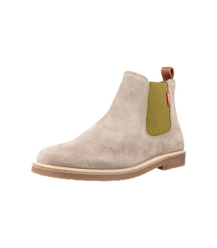 KICKERS Femme Tyga Bottine Chelsea, Beige, 37 EU