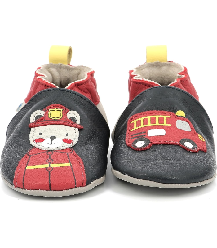 Robeez Bébé garçon Fireman Plg Chausson pour Nourrisson