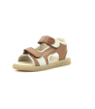 Kickgalacxo, Sandales Garçon, Camel Blanc, 38