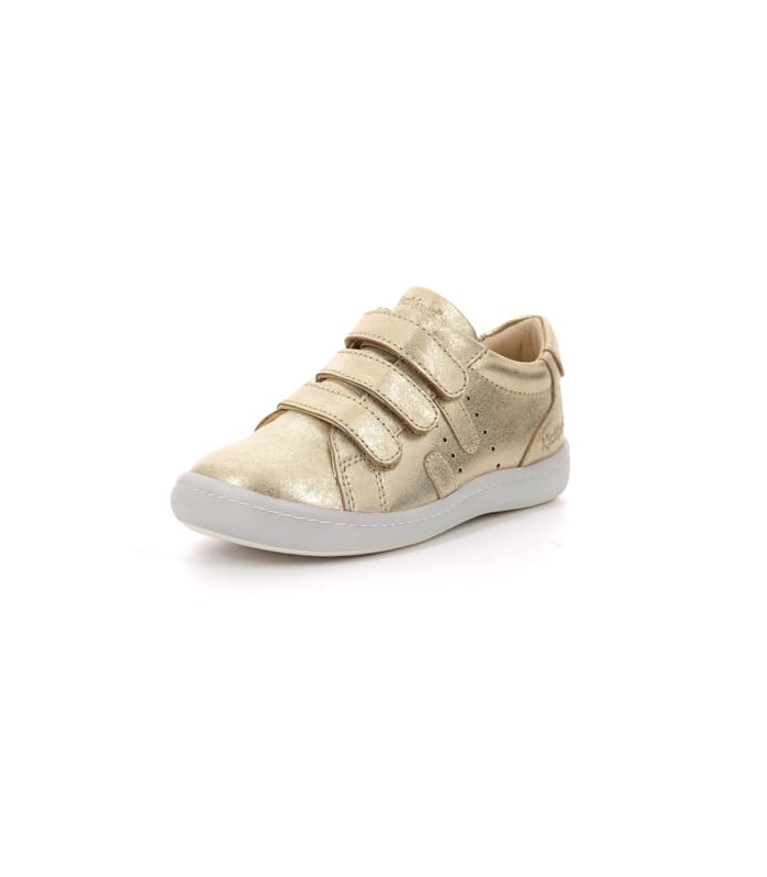 Kickpomkro, Sneakers Basses Fille, Beige Champagne, 32