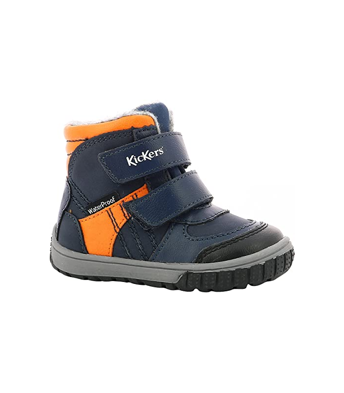 Kickers Sitrouille WPF, Boots Garçon, Bleu, 22