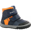 Kickers Sitrouille WPF, Boots Garçon, Bleu, 22