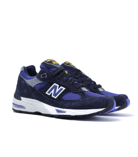 New Balance M991 Baskets Made in England Bleu Marine et Bleu - Livrais
