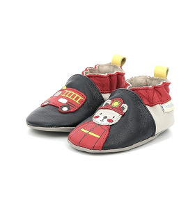 Robeez Bébé garçon Fireman Plg Chausson pour Nourrisson - Livraison Gr