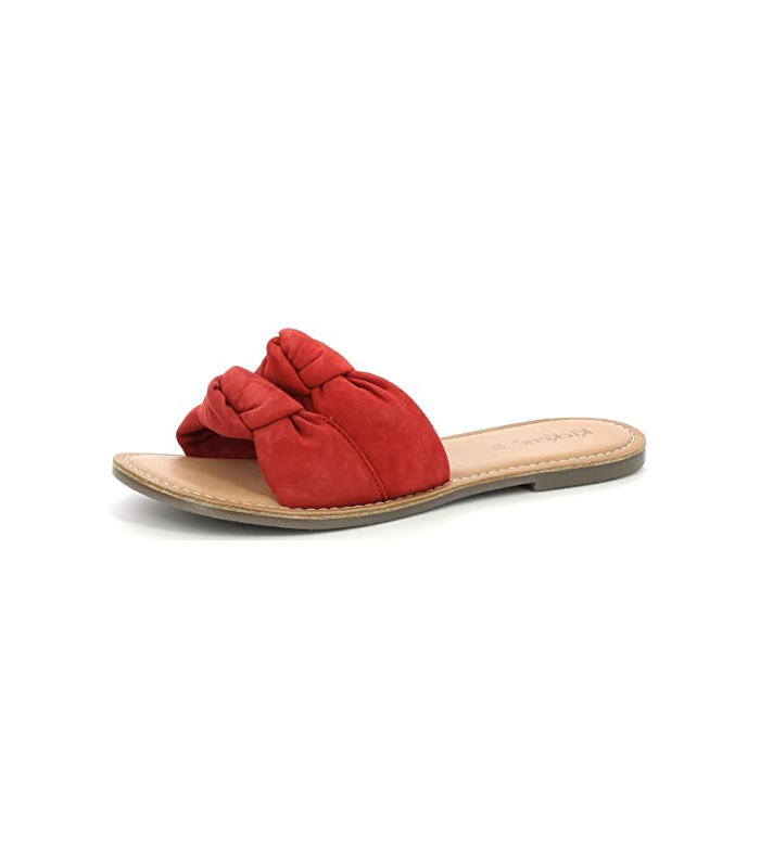 KICKERS Femme DIVALTO Tongues, Rouge, 37 EU