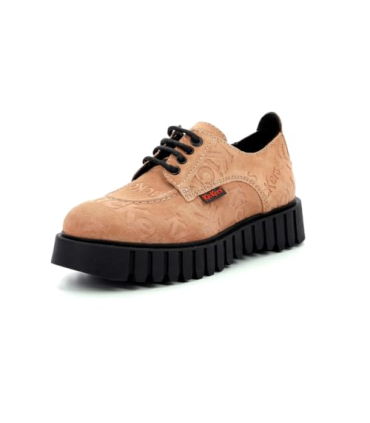 Kickers Famous, Derbies Femme, Chair, 38