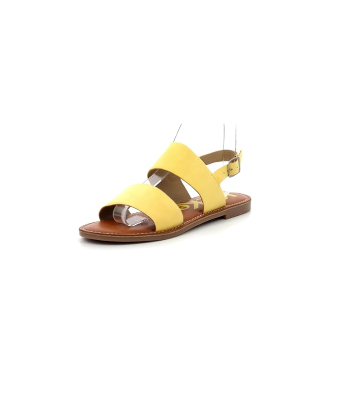 Kickers Diams, Sandales Femme, Jaune, 36