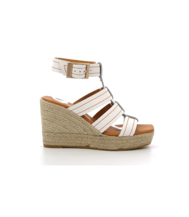 Kickers Padora Pg, Sandales Femme, Blanc Casse, 41