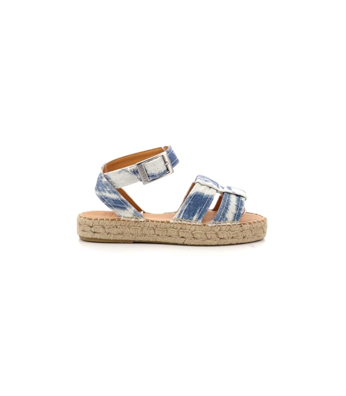 Kickers Parezi Pg, Sandales Femme, Bleu Denim, 39