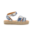 Kickers Parezi Pg, Sandales Femme, Bleu Denim, 39