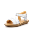 Kickpuff Up, Sandales Fille, Argent, 31