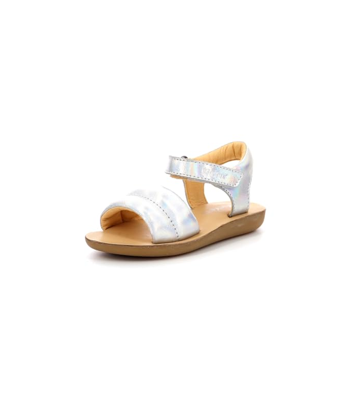 Kickpuff Up, Sandales Fille, Argent, 31
