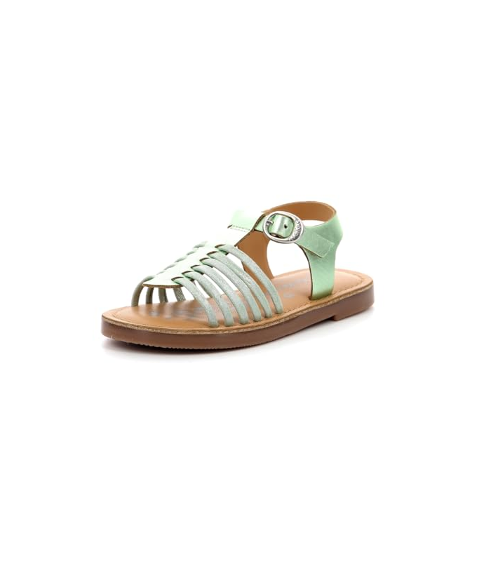 Premslim, Sandales Fille, Vert Clair, 25