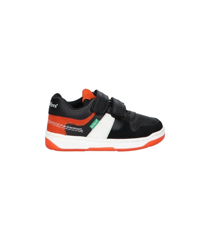 Kickers Sportif pour Garçon 910865-30 KALIDO 83 Noir Orange Taille 28 EU