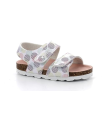 Summerkro, Sandales Fille, Blanc Pois Multico, 38