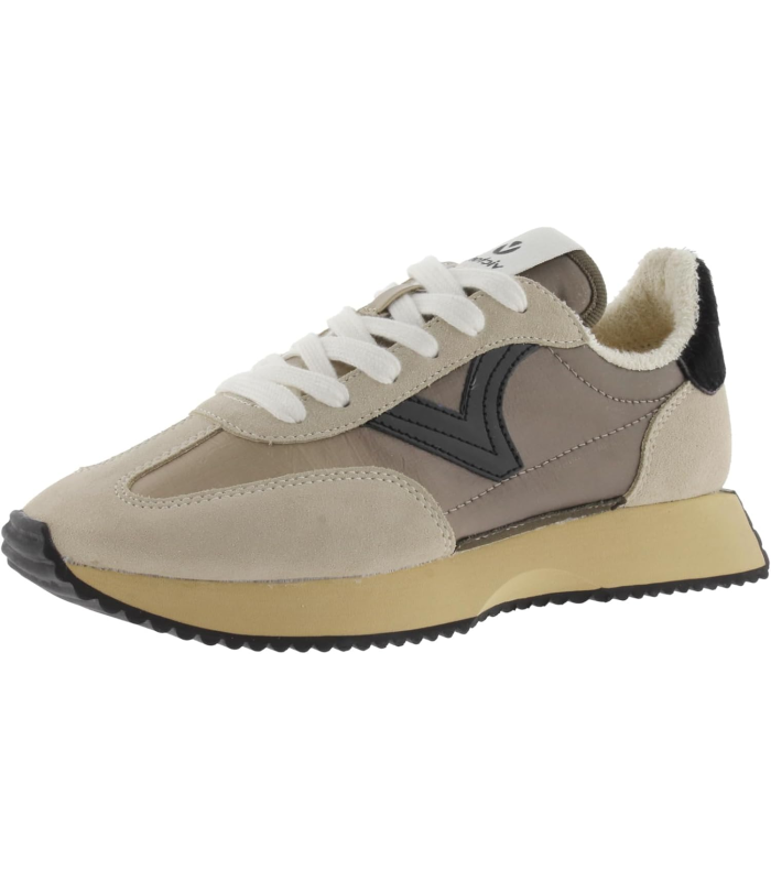 Victoria 1126183-WOMEN Basket Basse Berlin Effet Cuir & PIÈCES Multicolores Plateau Femme