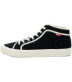 Kickers Arveiler, Sneakers Hautes Homme, noir