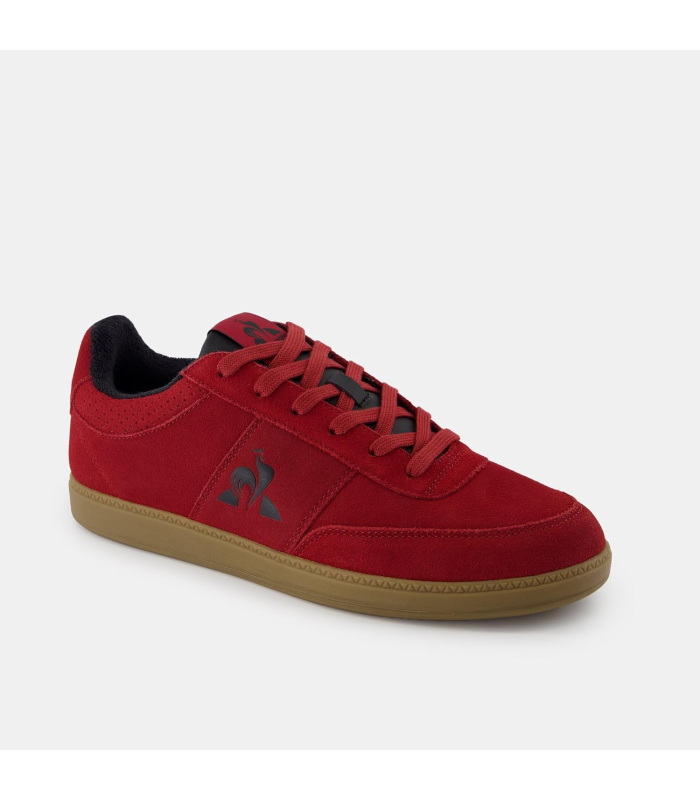 Le Coq Sportif Chaussures LCS Derby Suede Homme rouge
