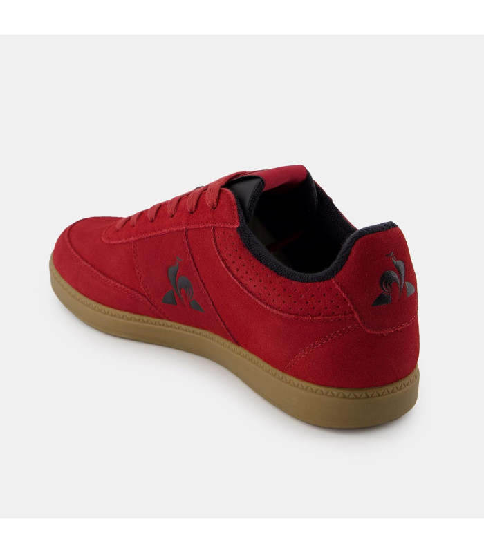 Le Coq Sportif Chaussures LCS Derby Suede Homme rouge