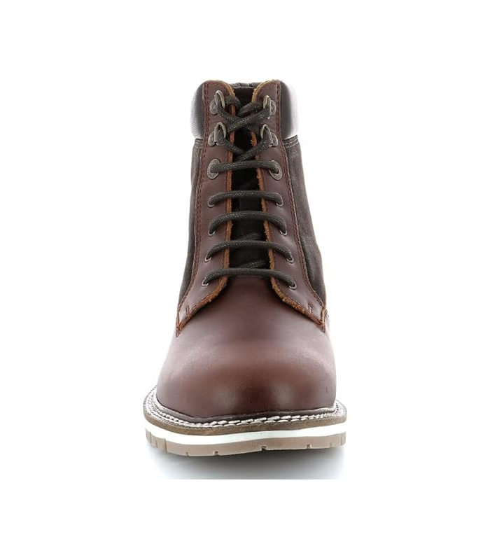 Kickers Mount, Bottines Homme, Marron Fonce, 41