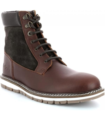 Kickers Mount, Bottines Homme, Marron Fonce, 41