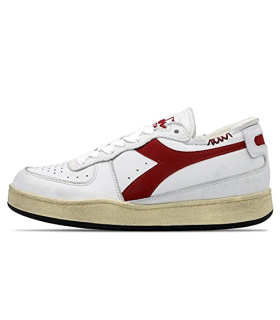 Diadora Heritage Scarpa Modello MI Basket Row Cut Bianco 176282C7114 40