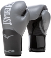Everlast Gants de Boxe Pro Style Elite Glove - Unisexe - pour Adulte - Gris - 12 oz