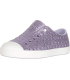 Native Kids Shoes Girl's Jefferson Bling Glitter (Toddler/Little Kid) Powder Bling/Shell White 8 Toddler