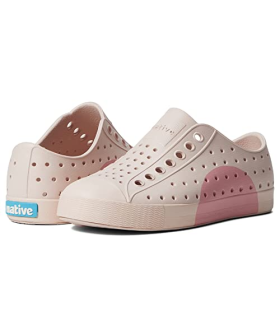 Native Kids Chaussures imperméables phosphorescentes Jefferson, Rose poussière/rose poussière/cercle rose, 19.5 EU