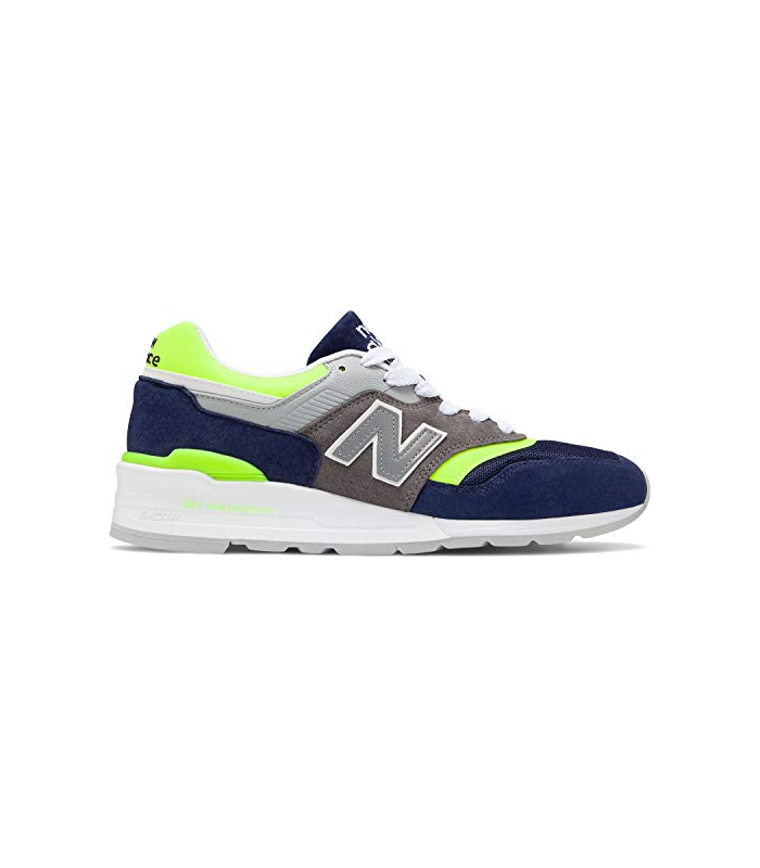 New Balance Vélo cross 997H V1 pour homme, bleu/jaune, 7.5 D US