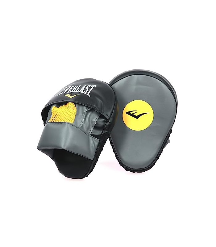 Everlast Mantis Punch Mi, Pattes d'ours, Grey/Yellow, T Uni